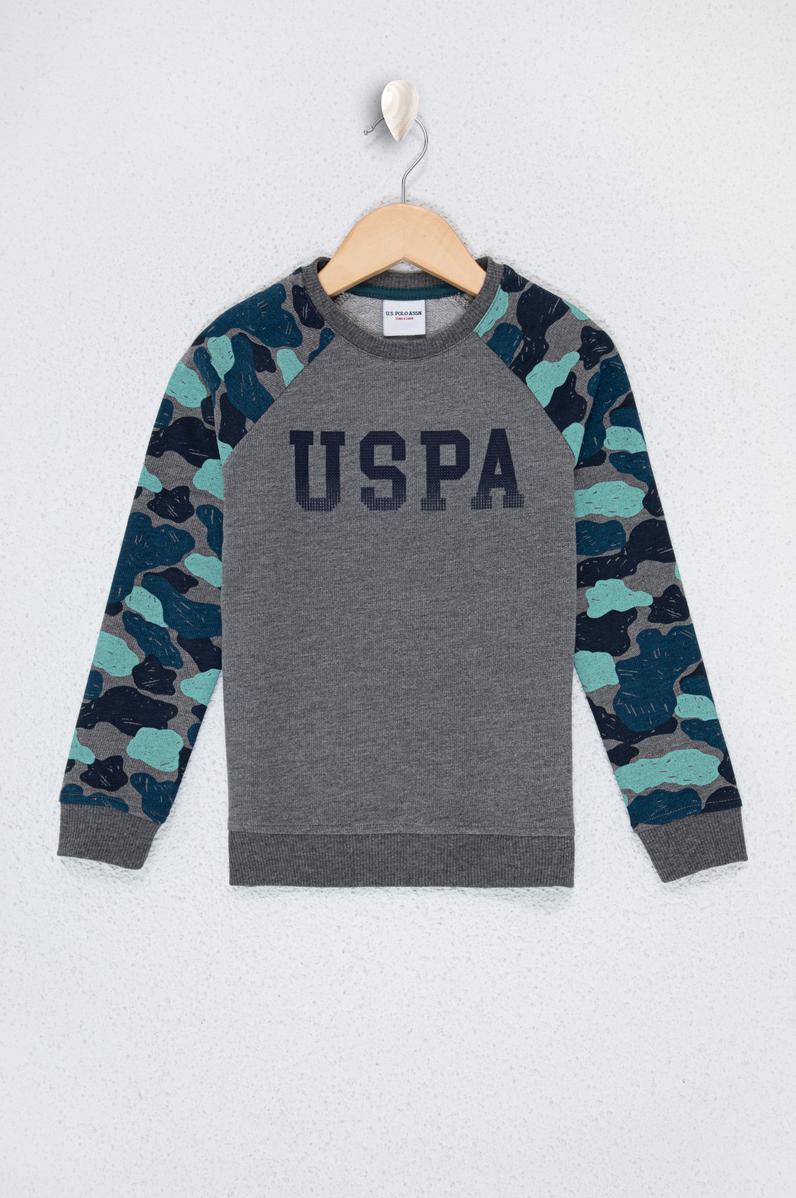 Çocuk Gri Sweatshirt