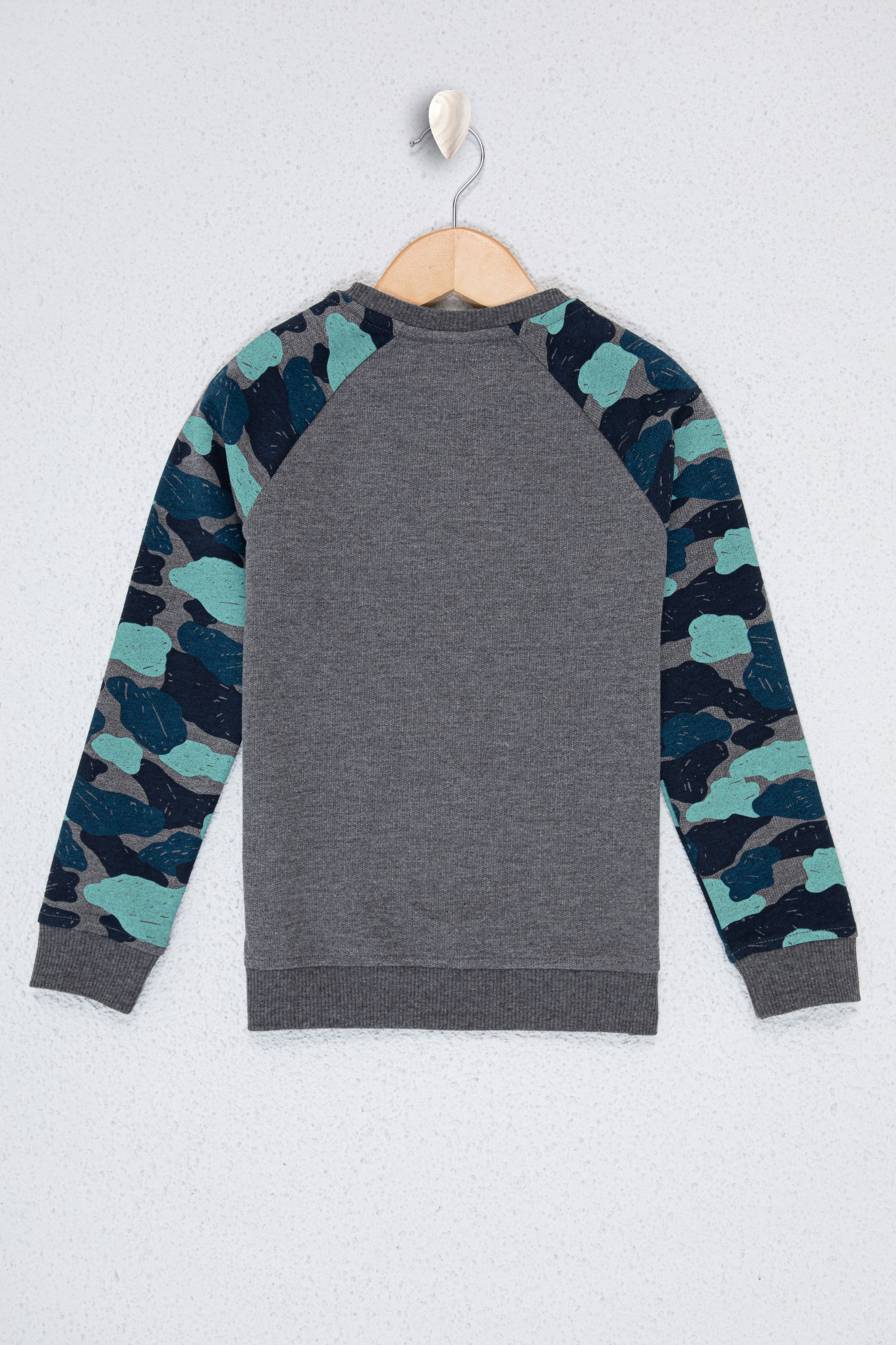 Çocuk Gri Sweatshirt - Image 2