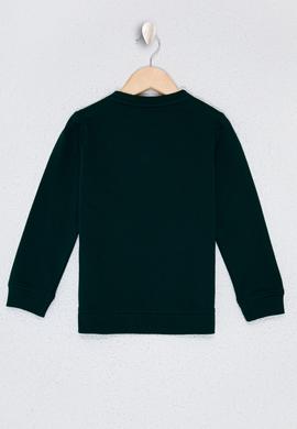 Çocuk Yeşil Sweatshirt Basic - 50225726017