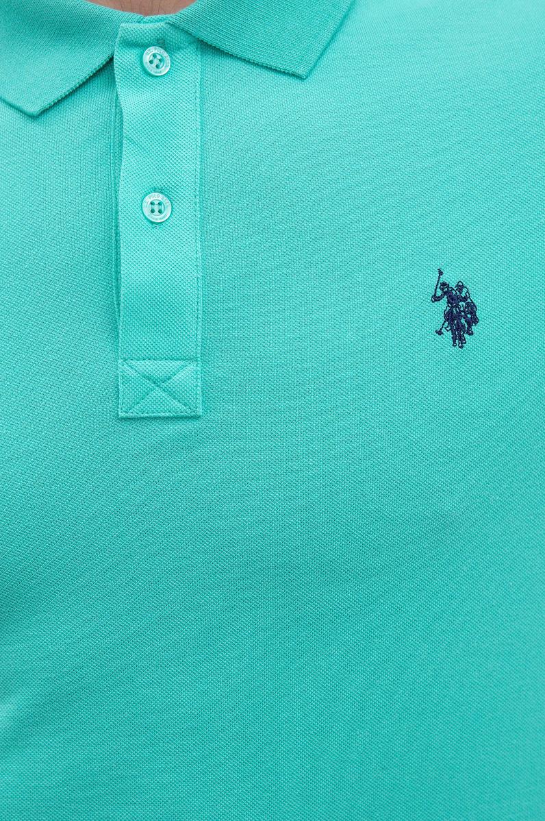 Erkek Mint Basic Polo Yaka Tişört