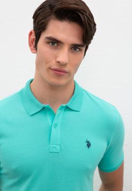 Erkek Mint Basic Polo Yaka Tişört - 50217612250