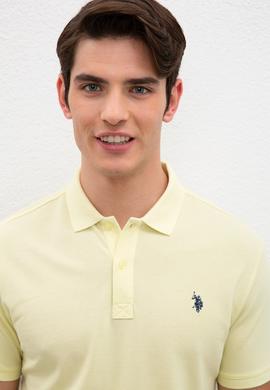 Erkek Su Yeşili Basic Polo Yaka Tişört - 50217612262