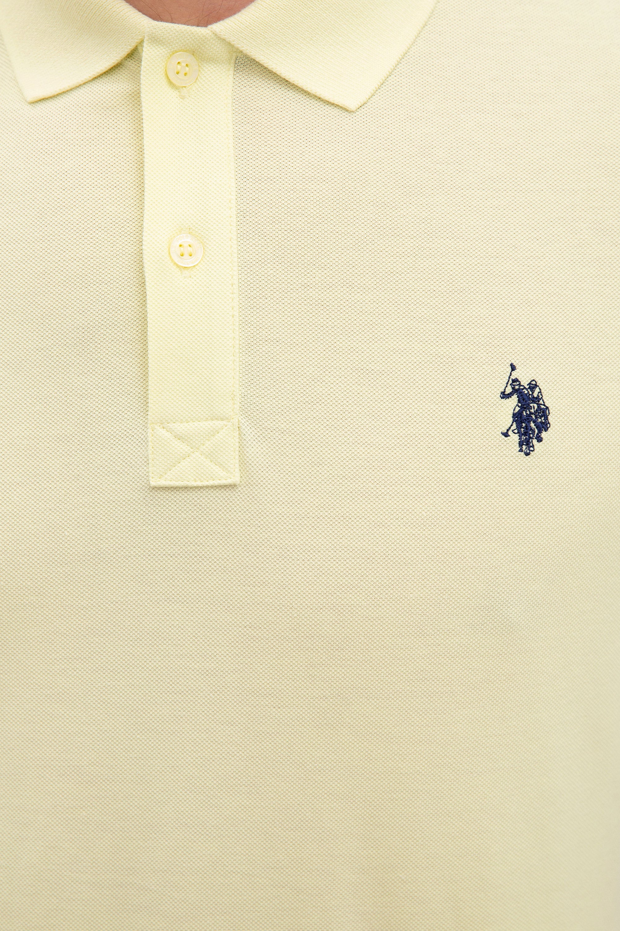 Erkek Su Yeşili Basic Polo Yaka Tişört - Image 5