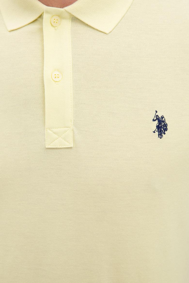 Erkek Su Yeşili Basic Polo Yaka Tişört - 50217612262