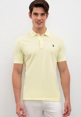 Erkek Su Yeşili Basic Polo Yaka Tişört - 50217612262