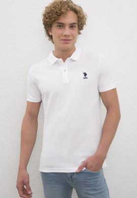 Erkek Beyaz Basic Tişört - 50231513040