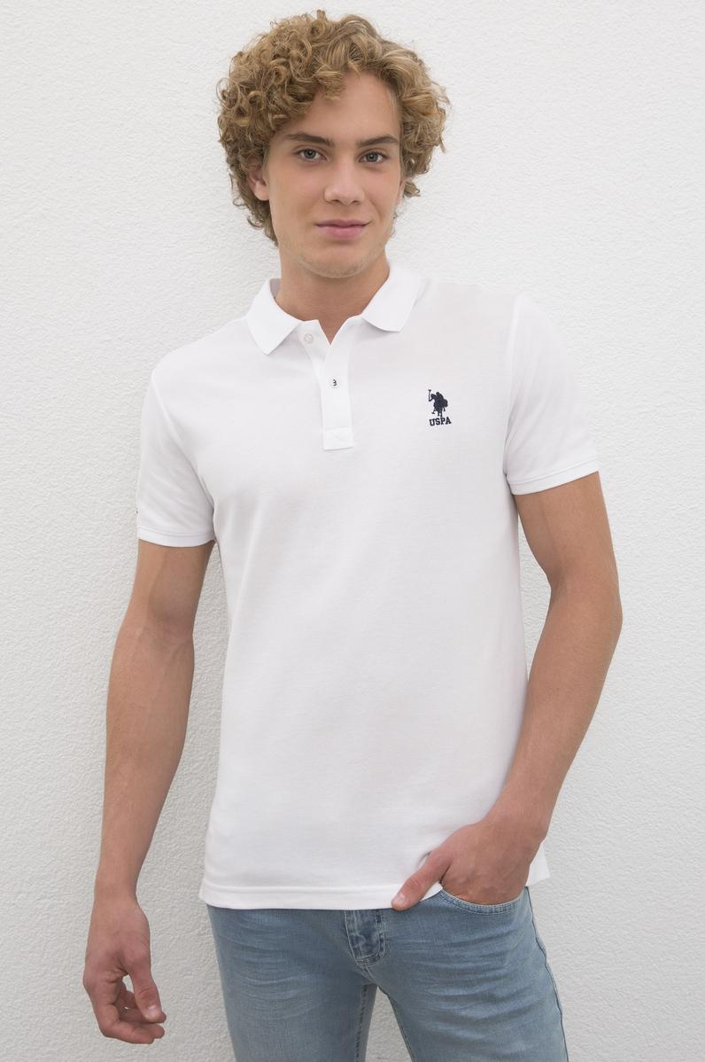 Erkek Beyaz Basic Tişört