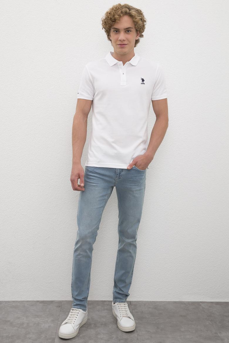 Erkek Beyaz Basic Tişört - 50231513040