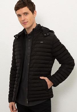 Erkek Siyah Mont - 50206836012