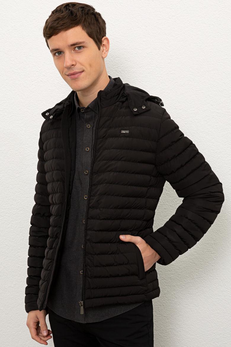 Erkek Siyah Mont - 50206836012