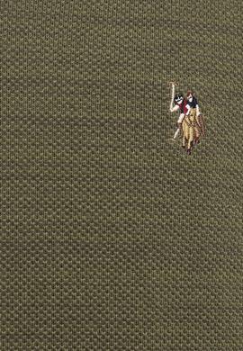 Erkek Koyu Haki Melanj Kazak - 50228357019