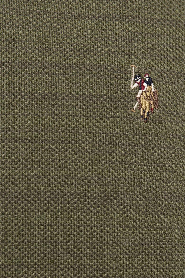 Erkek Koyu Haki Melanj Kazak - 50228357019