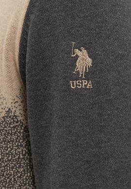 Erkek Antrasit Melanj Bisiklet Yaka Triko Kazak - 50228387004