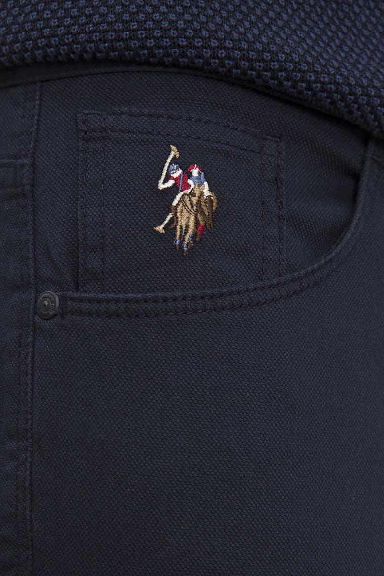 Erkek Lacivert Kanvas Pantolon - 50206344131