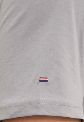 Erkek Gri Basic Tişört - 50222613011