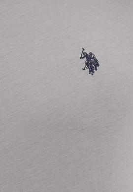 Erkek Gri Basic Tişört - 50222613011