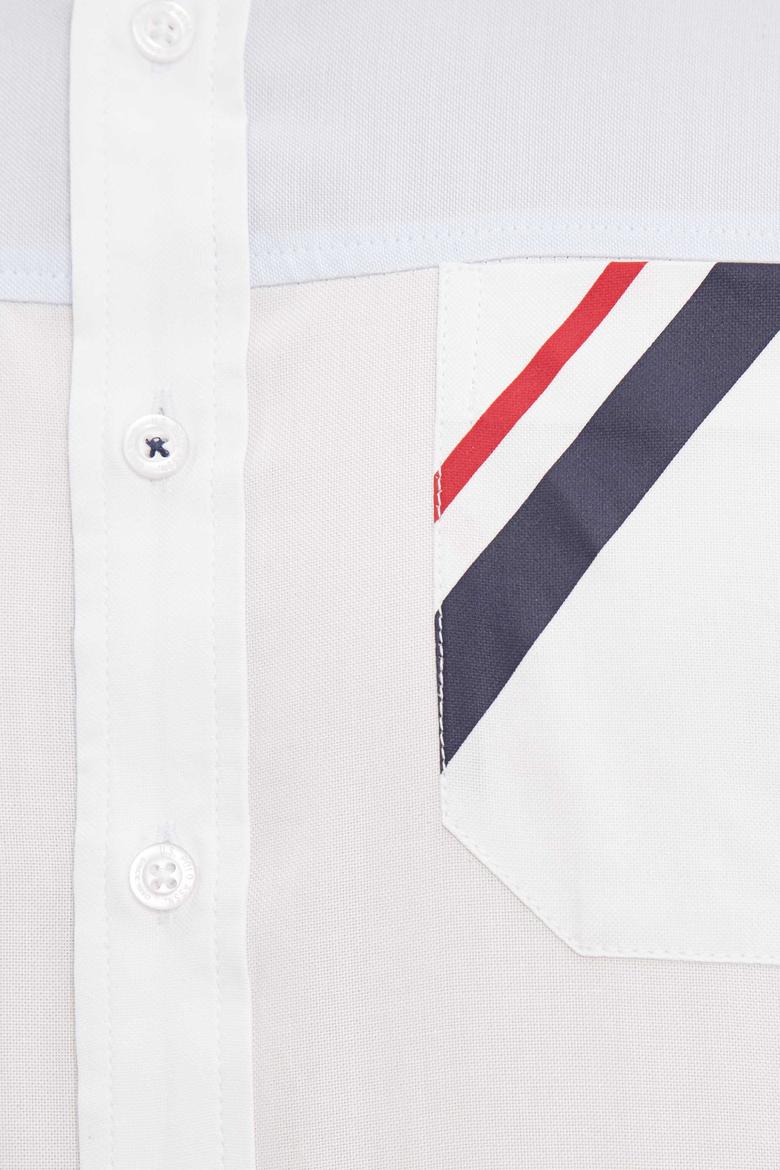 Erkek Beyaz Gömlek Uzunkol - 50219491007