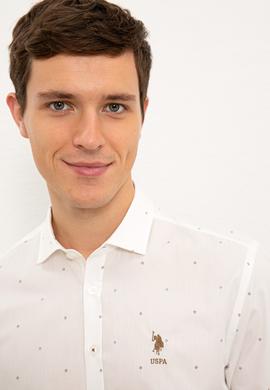 Erkek Ekru Uzun Kollu Gömlek - 50226562004