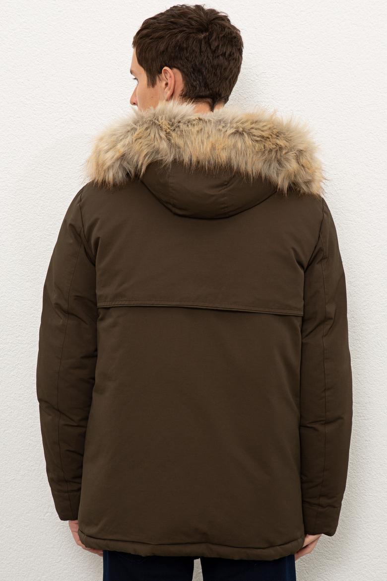 Erkek Yeşil Mont - 50216310013