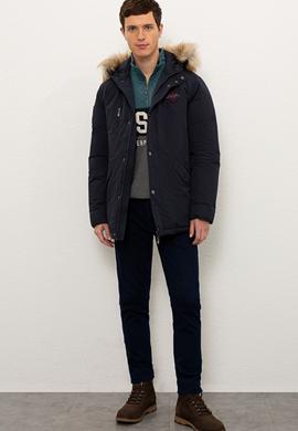 Erkek Lacivert Mont - 50216310024