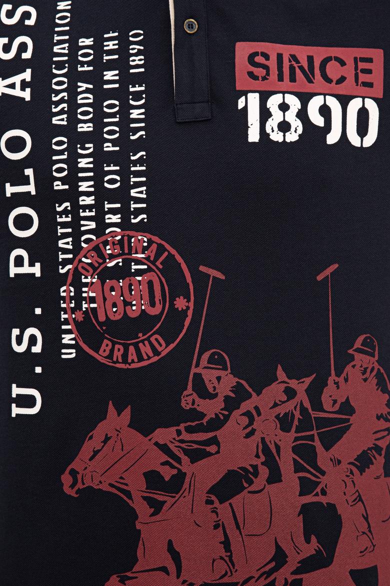 Erkek Bordo Polo Yaka Sweatshirt - 50225439021