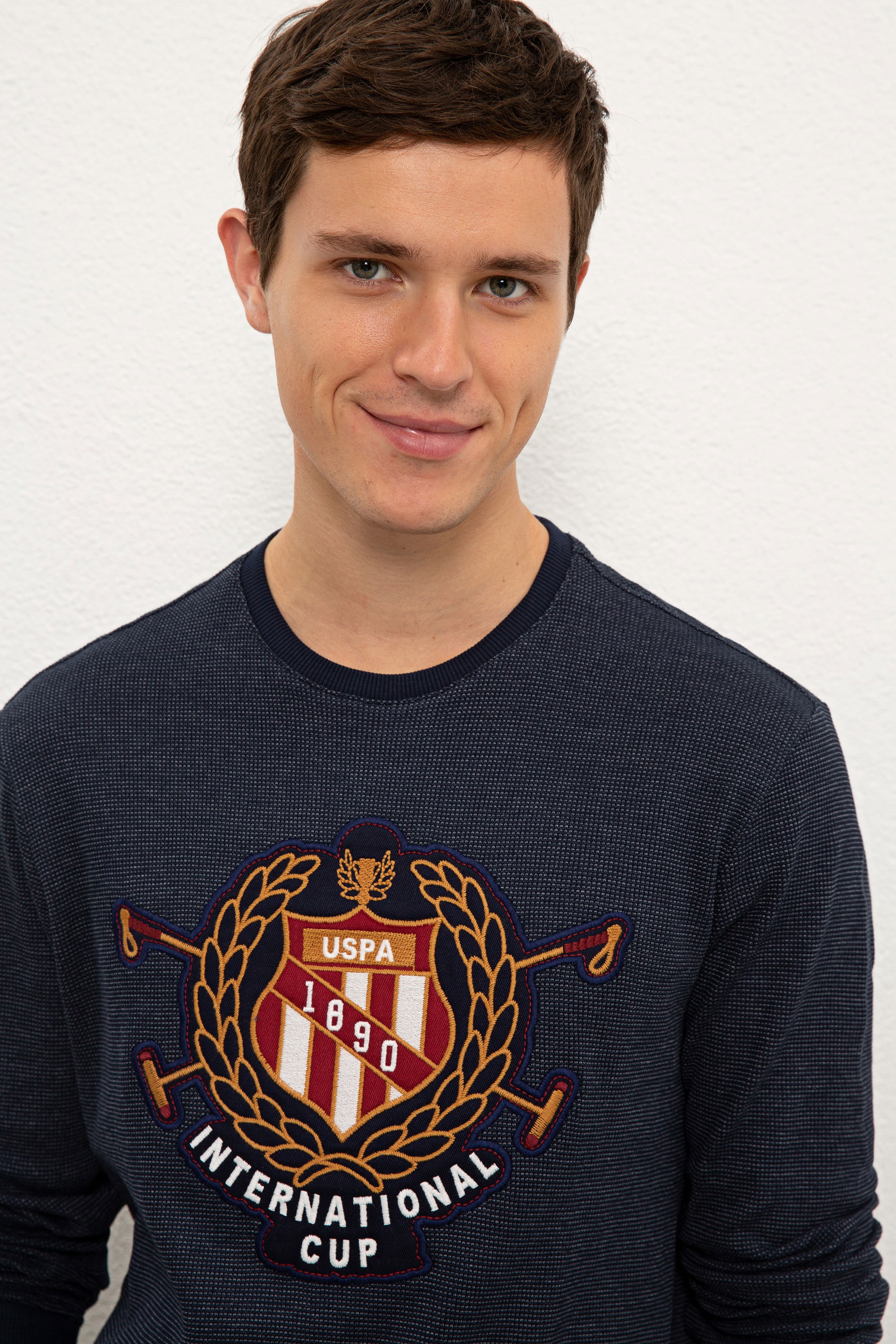 Erkek Lacivert Sweatshirt - Image 2