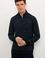 Erkek Lacivert Dik Yaka Sweatshirt