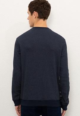 Erkek Lacivert Sweatshirt - 50225450008