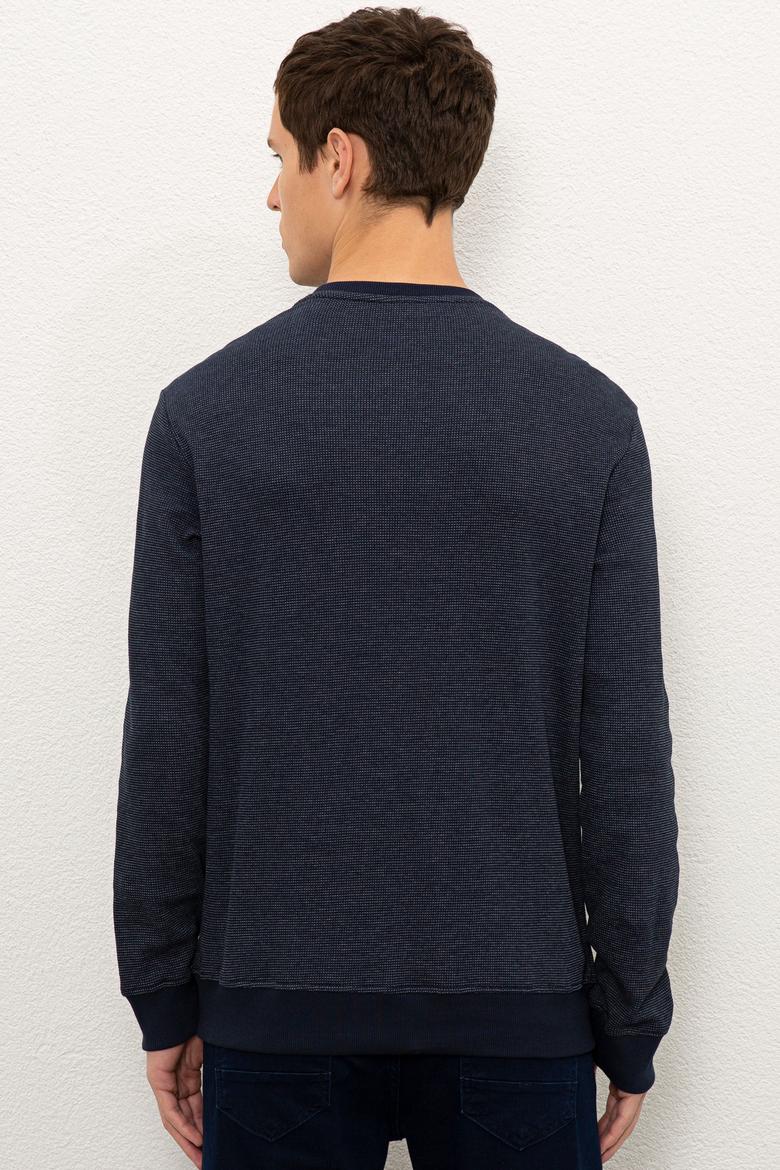 Erkek Lacivert Sweatshirt - 50225450008