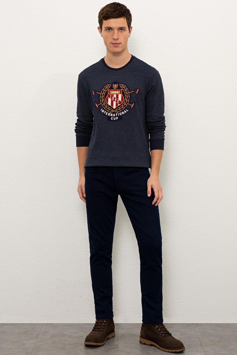 Erkek Lacivert Sweatshirt - 50225450008