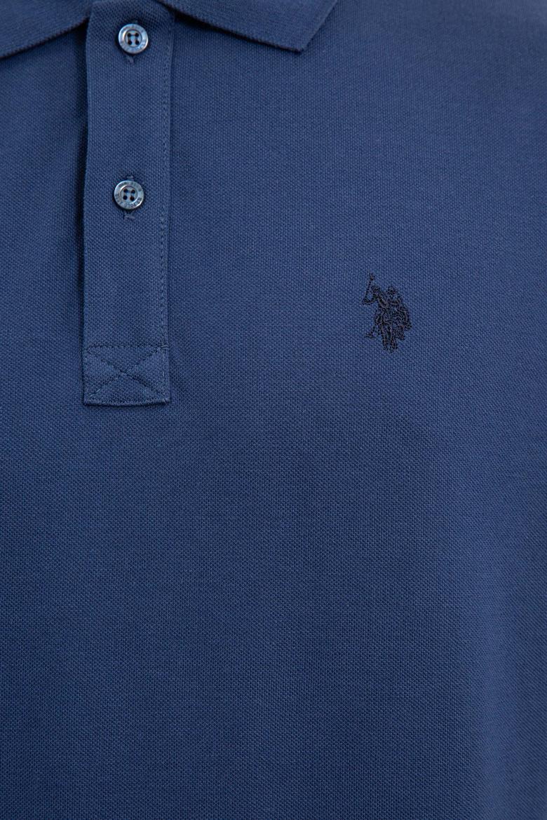 Erkek İndigo Basic Sweatshirt - 50225335065