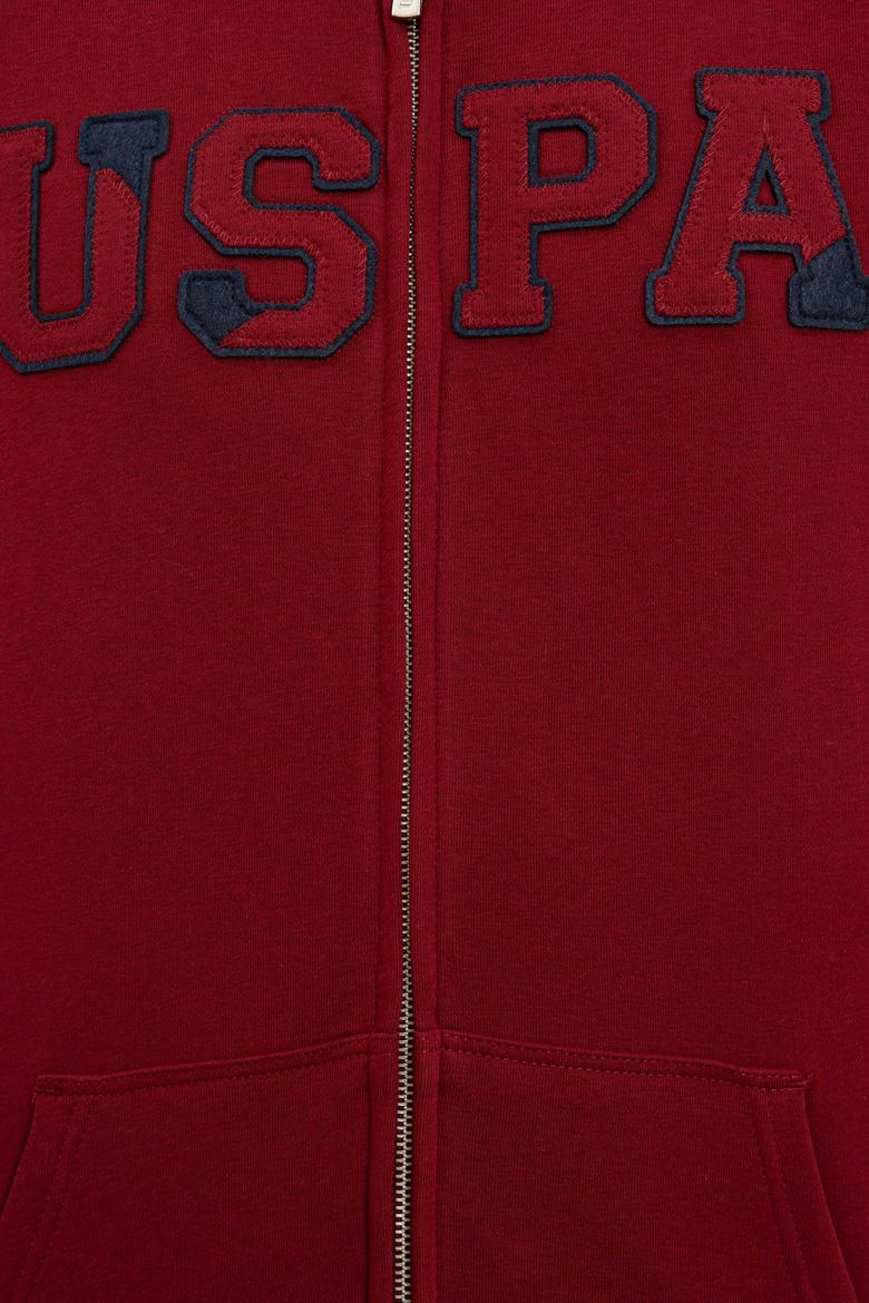 Erkek Bordo Örme Hırka - 50225494063