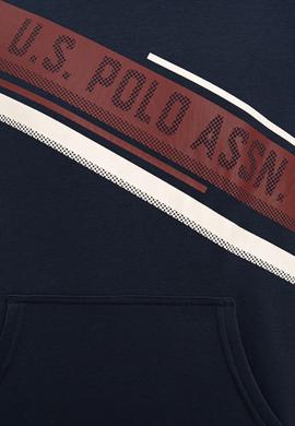 Erkek Lacivert Kapüşonlu Sweatshirt - 50225394017