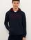 Erkek Lacivert Basic Sweatshirt
