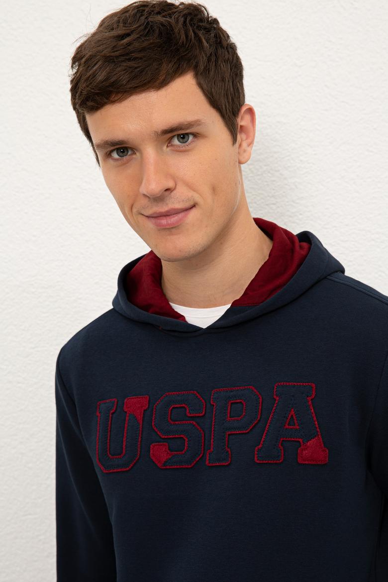 Erkek Lacivert Basic Sweatshirt - 50225500013