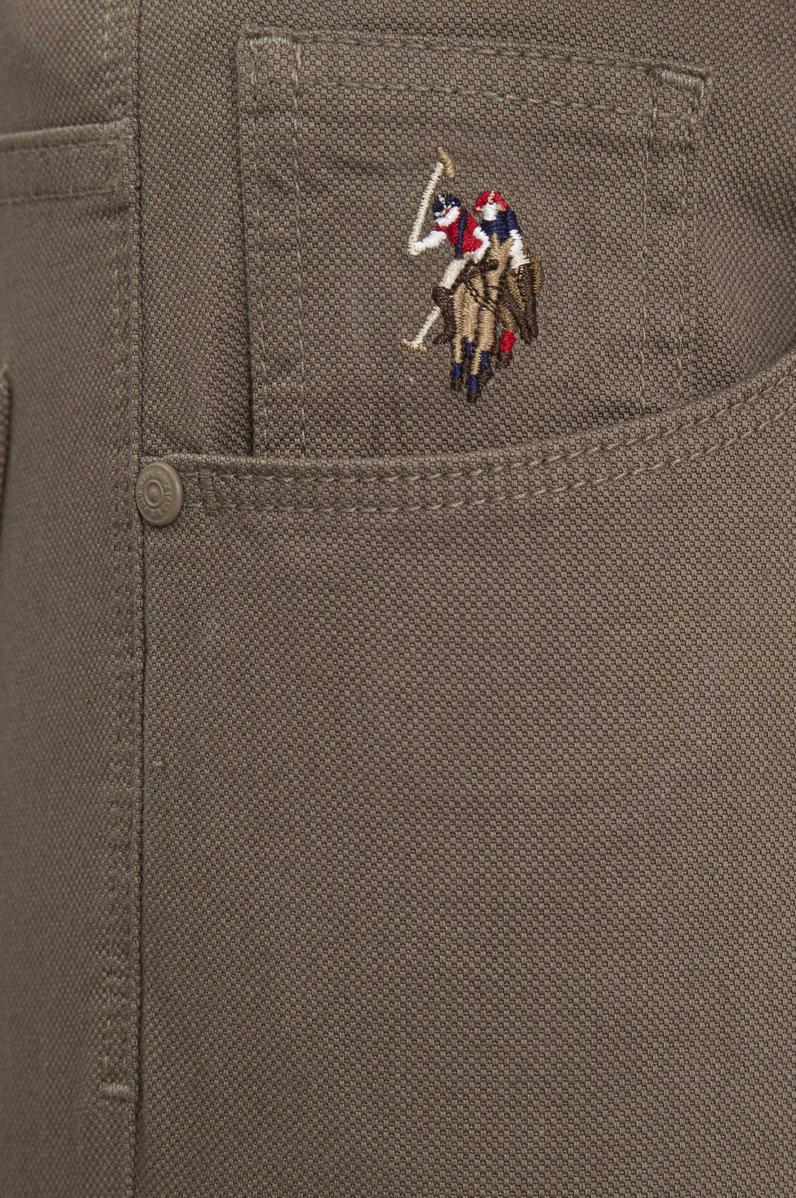 Erkek Vizon Kanvas Pantolon