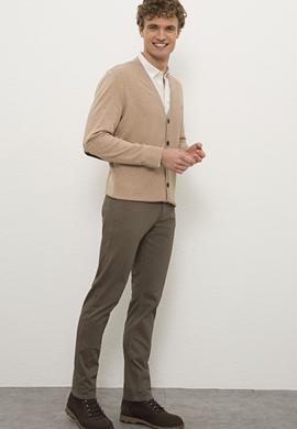 Erkek Vizon Kanvas Pantolon - 50206344030