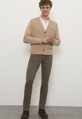 Erkek Vizon Kanvas Pantolon - 50206344030