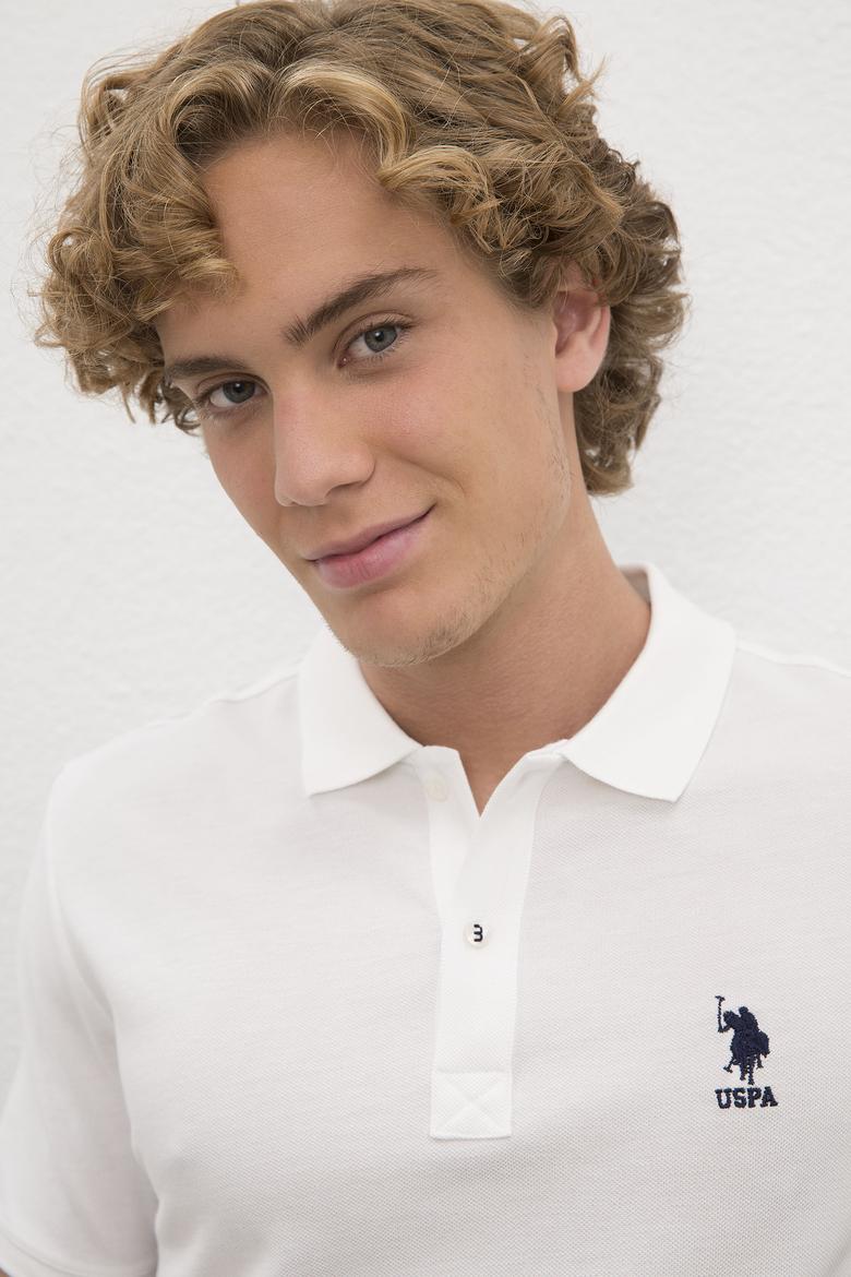 Erkek Ekru Basic Tişört - 50222632358