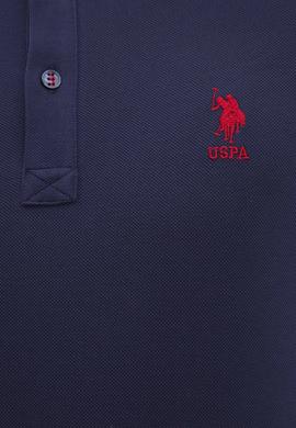 Erkek Lacivert Polo Yaka Basic T-Shirt - 50231513067
