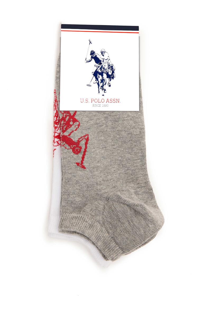 Kadın Gri Melanj Çorap