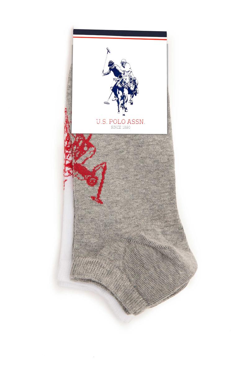 Kadın Gri Melanj Çorap