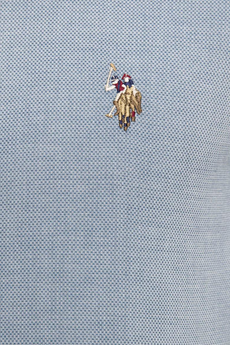 Erkek Mavi Gömlek Uzunkol Basic - 50205845073