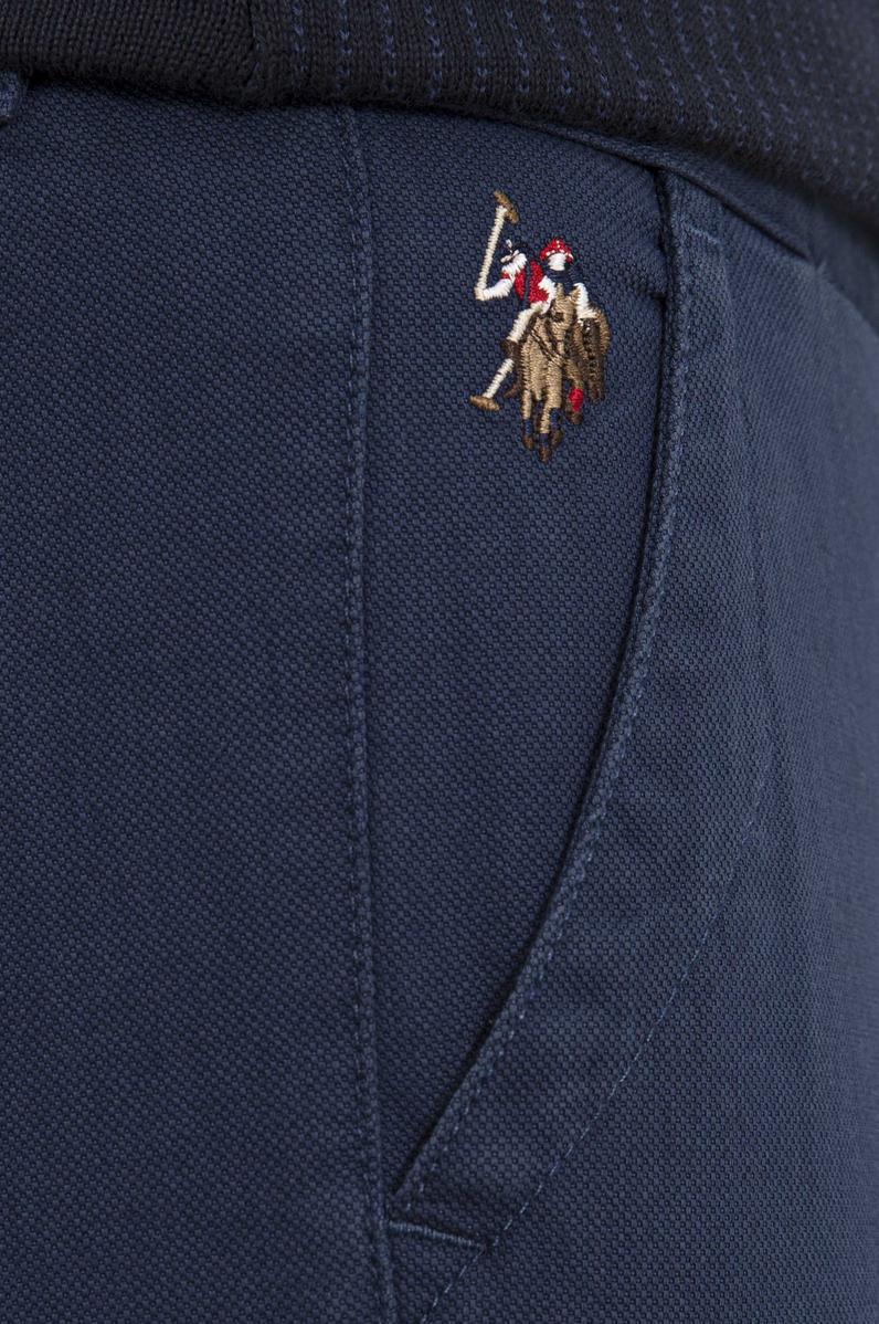 Erkek İndigo Kanvas Pantolon