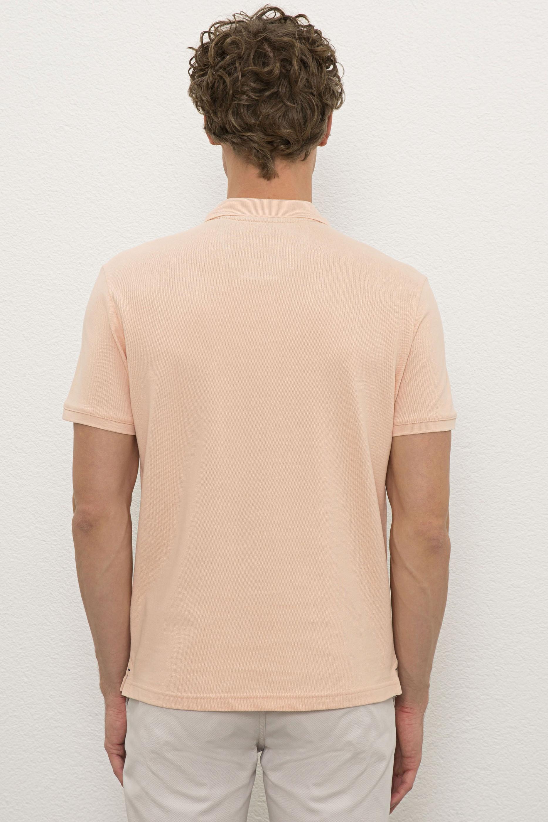 Erkek Pudra Basic Tişört