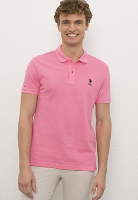 Erkek Pembe Basic Tişört - 50222632108