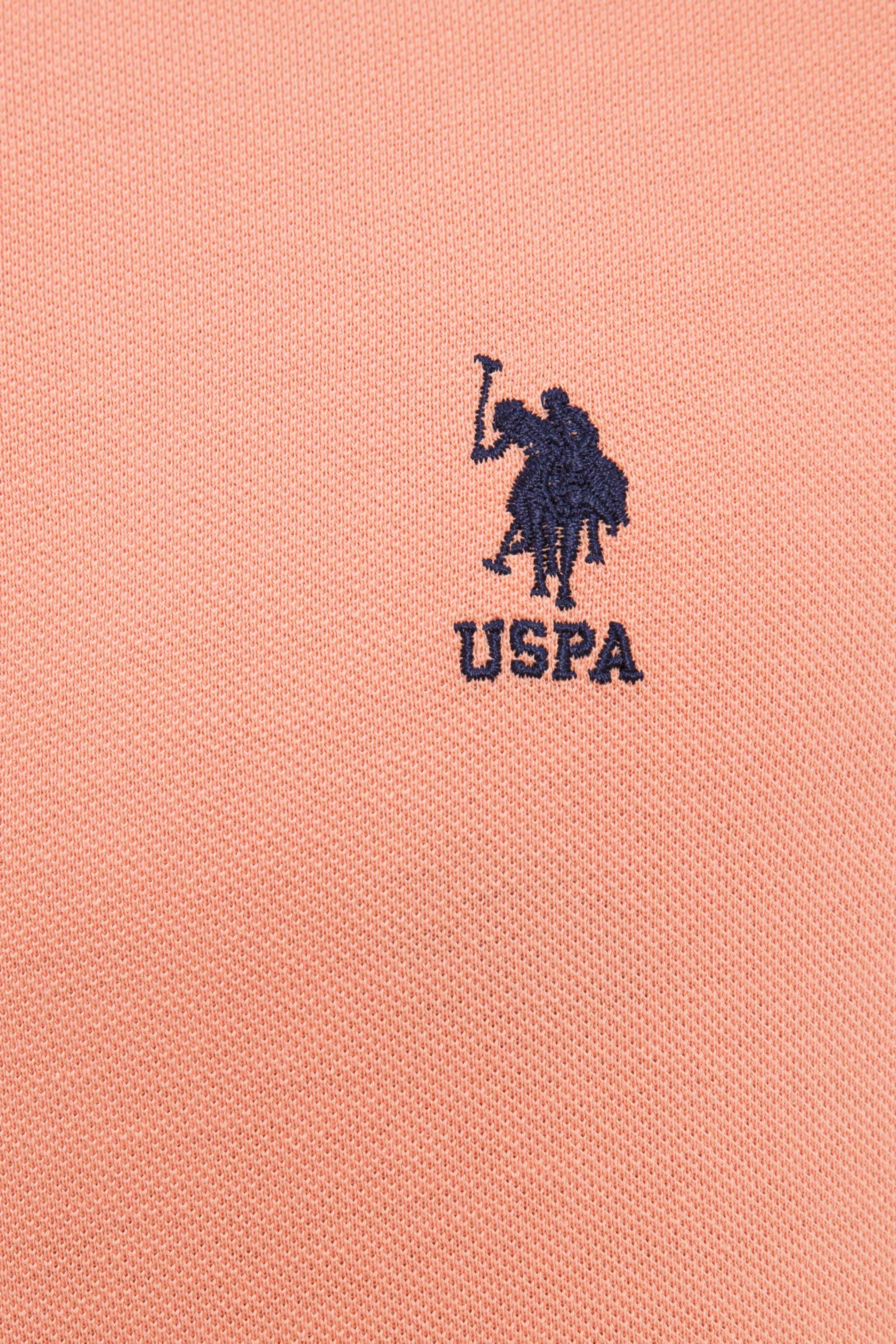 Erkek Somon Polo Yaka T-Shirt Basic - Image 5