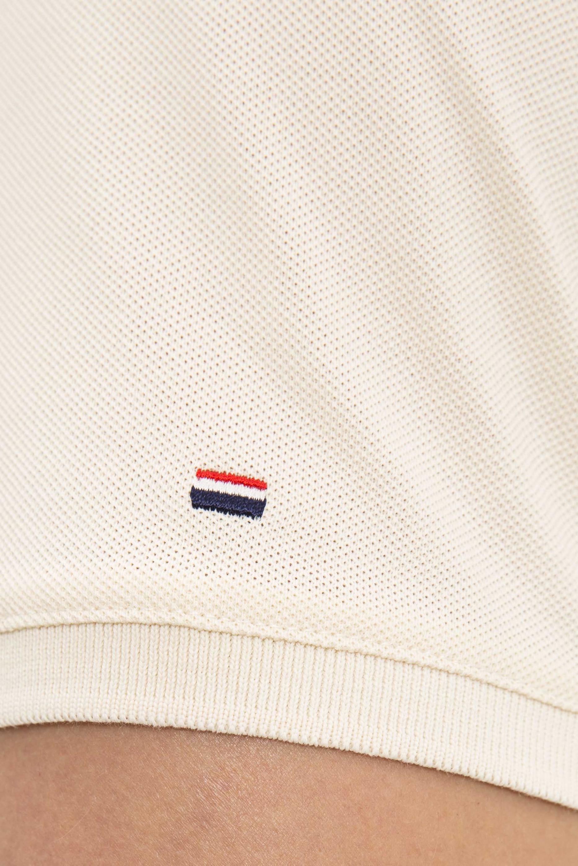 Erkek Ecru Polo Yaka T-Shirt Basic