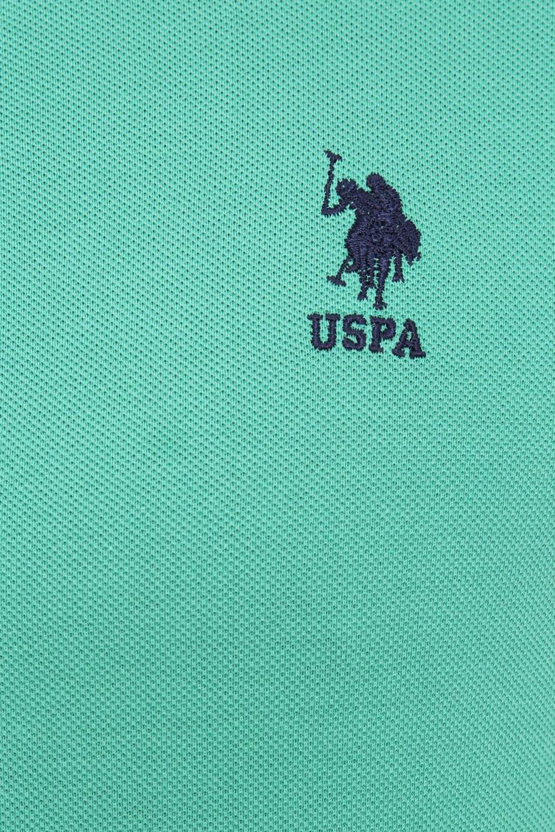 Erkek Yeşil Polo Yaka T-Shirt Basic - 50222632198