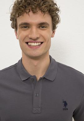 Erkek Antrasit Basic Tişört - 50222632338